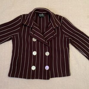 Ralph Lauren blazer knitted size P/P